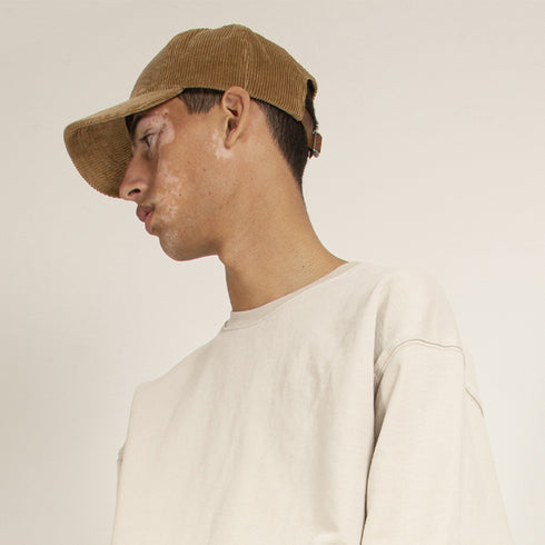 8 Wale Cord Sports Cap